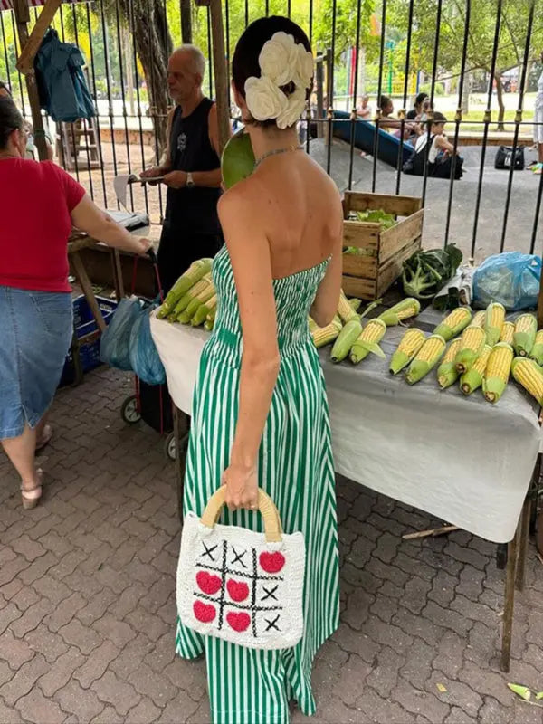 Blue Zone Planet | Isabella's Island Tube Top Sleeveless Maxi Dress