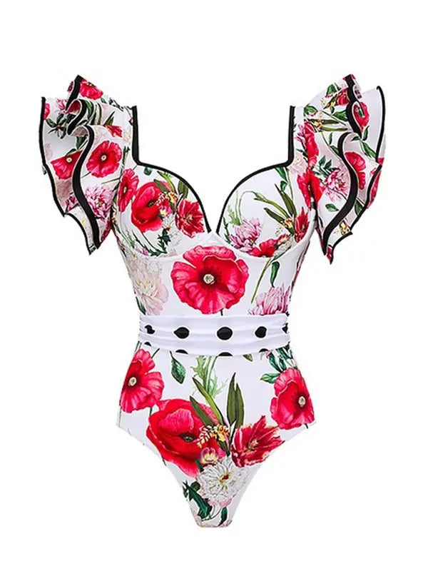 Blue Zone Planet | Bella's Trendy Floral Skirted Swimsuit (Skirt And Top Sold Separately)