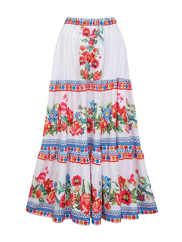 Blue Zone Planet | Bella's Trendy Floral Skirted Swimsuit (Skirt And Top Sold Separately)
