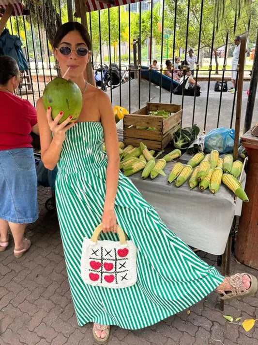 Blue Zone Planet | Isabella's Island Tube Top Sleeveless Maxi Dress