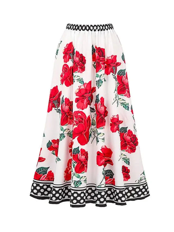 Blue Zone Planet | Bella's Trendy Floral Skirted Swimsuit (Skirt And Top Sold Separately)