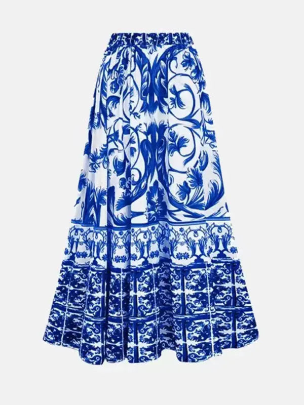 Blue Zone Planet | Bella's Trendy Floral Skirted Swimsuit (Skirt And Top Sold Separately)