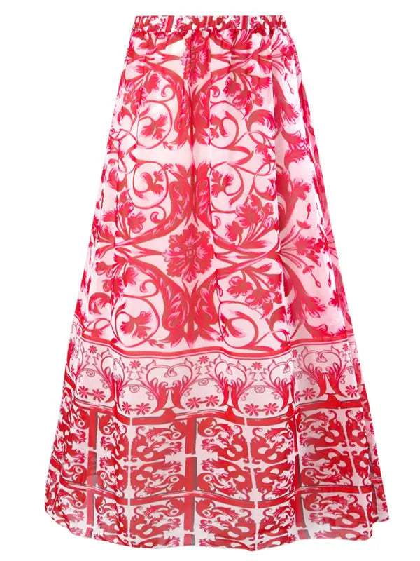 Blue Zone Planet | Bella's Trendy Floral Skirted Swimsuit (Skirt And Top Sold Separately)