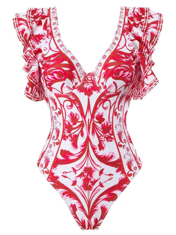 Blue Zone Planet | Bella's Trendy Floral Skirted Swimsuit (Skirt And Top Sold Separately)