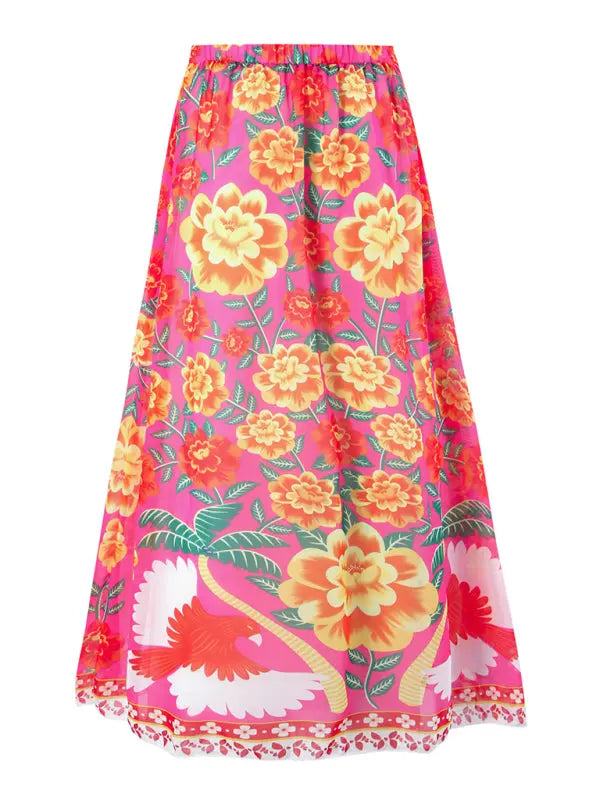 Blue Zone Planet | Bella's Trendy Floral Skirted Swimsuit (Skirt And Top Sold Separately)