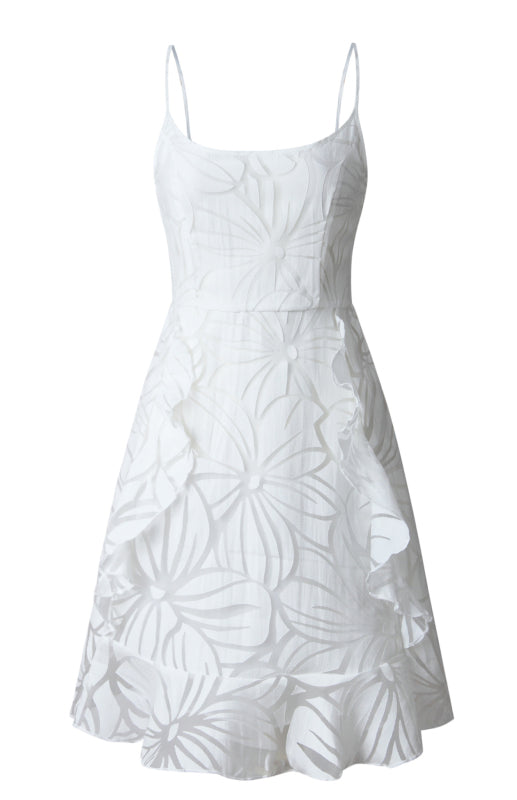Blue Zone Planet | Lori's Ruffle Sling Midi Dress